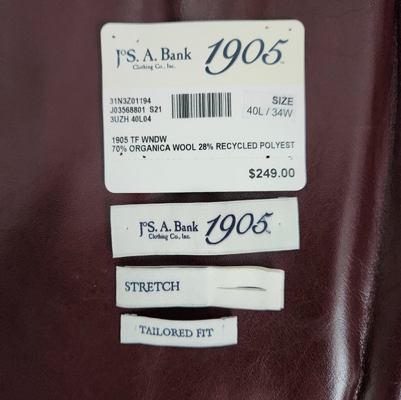 Joseph A Banks 1905 NWT Sports Coat - Picture 7 of 9